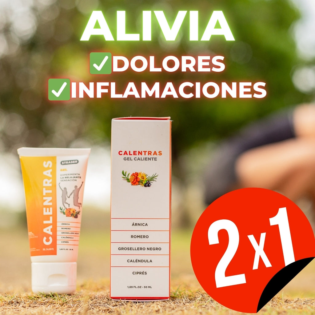 Alivia Dolores e Inflamaciones - Calentra™️ (2 X 1)