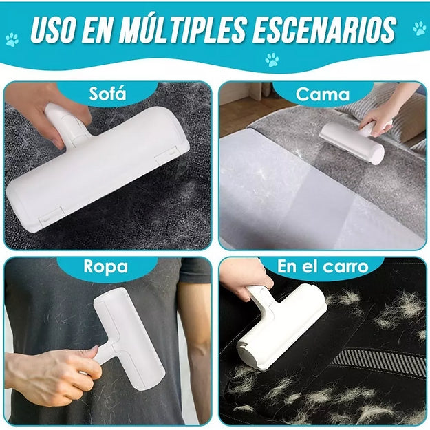 Rodillo Adhesivo Quita Pelos (Muebles y Alfombras) 2X1